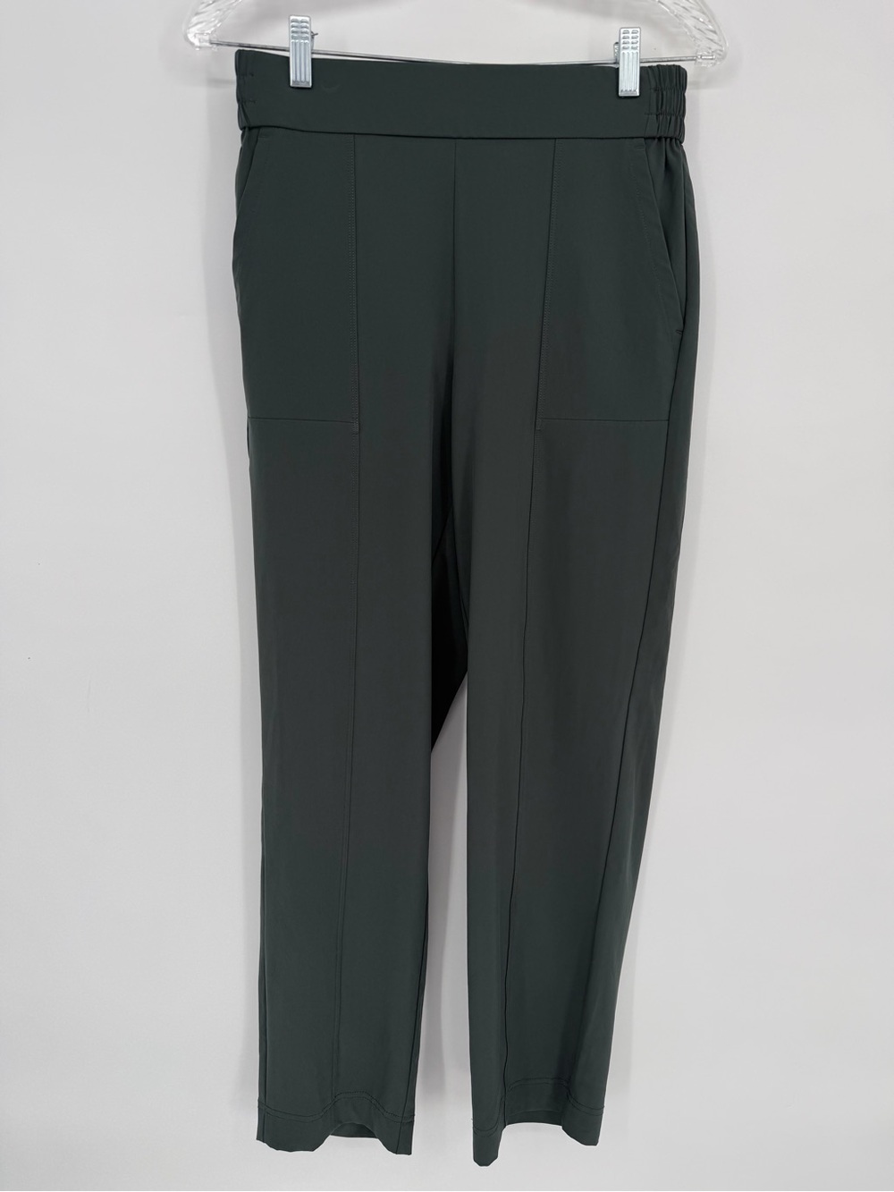 Lou & Grey Forest Green Pull-On Straight Leg Pants